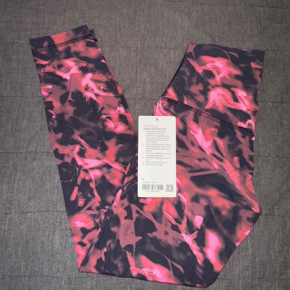 NWT Lululemon Align High Rise Pant 25"